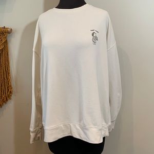 Uniqlo Winnie The Pooh Crew Neck Sweatshirt